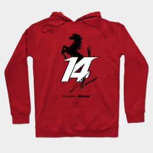 Fernando Alonso Ferrari Legends Hoodie